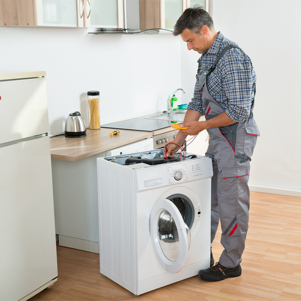 can you walk me through the steps of troubleshooting my washer issue in Mission